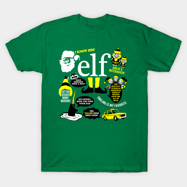 buddy the elf t shirt uk